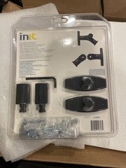 INIT Home Theater Speaker Mounts NT-SWM2B, Black, Mount to Wall or Ceiling, New