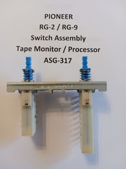 Push Button Switch Repair Kit for Pioneer RG-2, RG-9, Processor / Tape Monitor