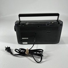 SONY ICF-34 AM/FM/TV/Weather Portable Radio AC or Battery Tested