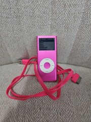 Apple iPod Nano 4GB Pink with Charger Bundle Tested – Working!