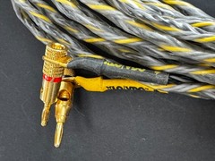 XLO/VDO ER-11 THX 40ft Pair Speaker Cables Gold Spade/Banana Terminated