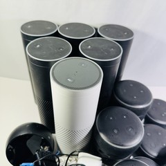 Lot of 18 Mix Lot of Amazon Echos 1st Gen, Echo Dot 3rd Gen and Echo Spot