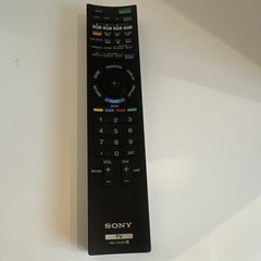 Sony Wireless Remote Control Black RM-YD036 For Sony TV More Than 10 m Range