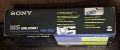 Sony NW-MS7 Walkman FACTORY SEALED (except to check accessories and take photos)