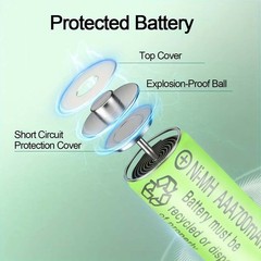 Household Universal Battery Charger Kit With Cells Fits Electronic Equipment Use