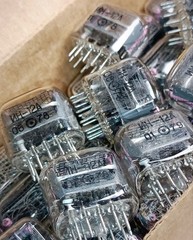6+6 pcs IN-12A + PL31A-P Sockets for nixie tube indicators clock IN-12 A IN12A