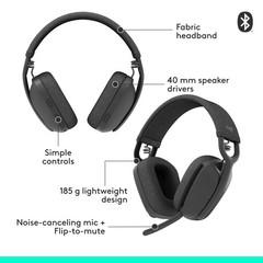 HEADSET-Zone Vibe 100-GRAPHITE M/N A00167-BT-STANDALONE 981-001256