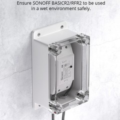 SONOFF IP66 Waterproof Cover Case for Basic/RF/Pow/Dual/TH Smart WiFi Switch