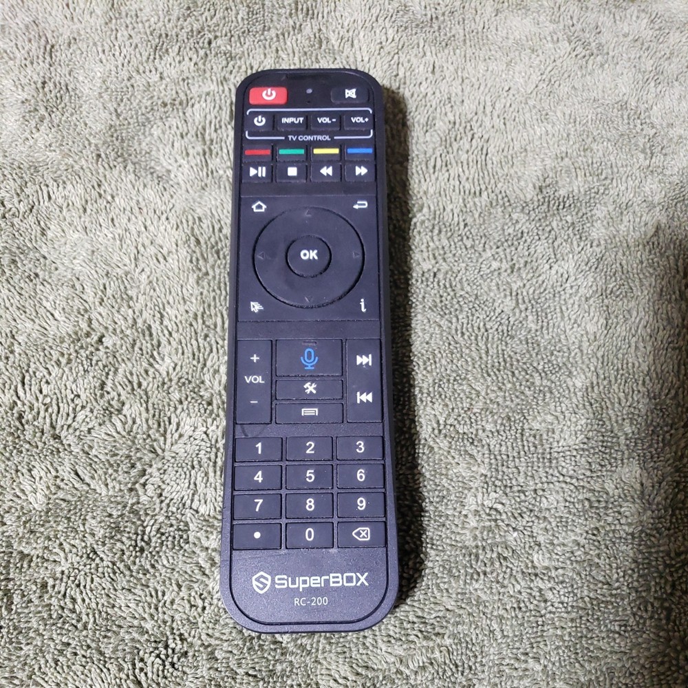 SuperBox Smart Box Voice Remote Control RC-200 for S6 Ultra S6 Max S6 Pro