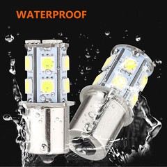 10 X Super White 1156 1141 13-SMD RV Camper Trailer LED Interior Light Bulbs 12V