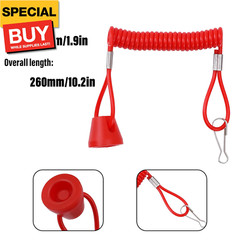 7/8″ 22mm Handlebar 2 Wire Tether Kill Switch Replacement for 110cc 125cc Taotao