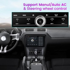 Android 15 Car Radio Stereo Carplay GPS +CAMERA For Ford Mustang 2010-2014