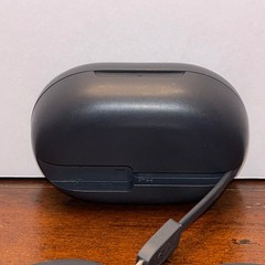 JLab JBuds Air Sport Earbuds Black Wireless Charging Case EUC