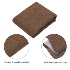 Coffee Speaker Grill Cloth 40″x58″ Stereo Box Fabric Dustproof Mesh