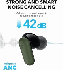 Soundcore P30i by Anker Noise Cancelling Earbuds, 2-in-1 Case and Phone Stand