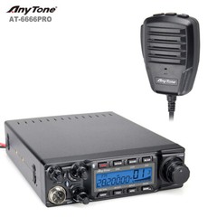 ANYTONE AT-6666PRO 28.000 – 29.699Mhz 40 Channels CTCSS DCS 10 Meter Radio + USB
