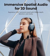 Experience Hi-Res Audio with W820NB Plus Gen 2 – Active Noise Cancellation, Navy