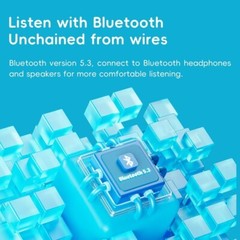 SnowSky/FiiO Echo MINI HiFi Bluetooth MP3 Player w/3.5mm&4.4mm output (Sky Blue)