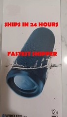 Portable Bluetooth Speaker Waterproof BLUE- SHIPS IN 24 hours-SUMMER SIZZLE SALE