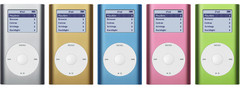 Apple iPod Mini Modded with New Battery + iFlash Upgrade 32GB, 64GB, 128GB