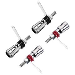 4PCS Amplifier Terminal Connector Binding Post Push Quick Type 36mm