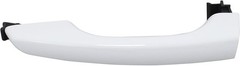 Front Driver and Passenger Side Exterior Door Handle White for Hyundai