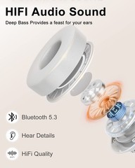 Headphones Wireless Bluetooth Over Ear, 40 Hours Playtime Wireless Headphones…