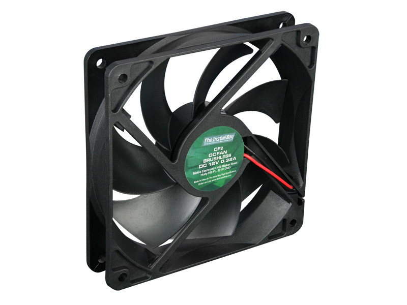 INSTALLBAY CF2 Cooling Fan 4.72 Inches Square x 1 Inch Deep – Each