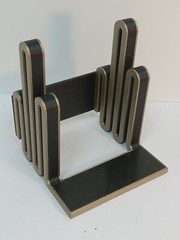 McIntosh Turntable Now Playing Record Display Stand – Upgraded Black & Gold