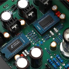 HIFI R2R Architecture Decoder AD1865 NOS Tube audio DAC 6N11 + 6Z4 tubes