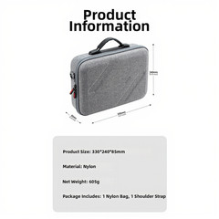 For Lito1 Protective Case – Waterproof Nylon Bag 33 cm x 24 cm x 8.5 cm