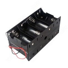 Battery Holder for D Battery 1 2 3 4 8 Position Cell Case Box With Wire lot