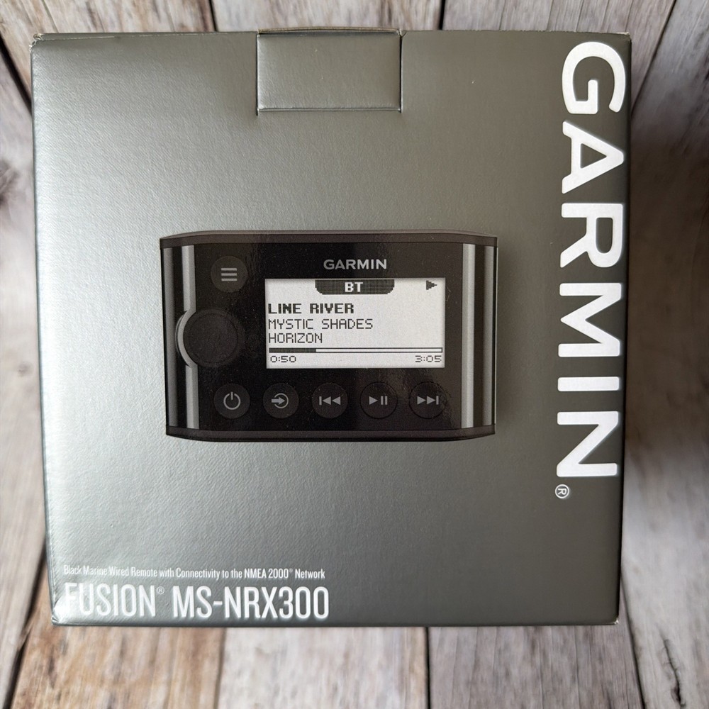 Garmin Fusion MS-NRX300 Black Marine Wired Remote With Connectivity To NMEA2000