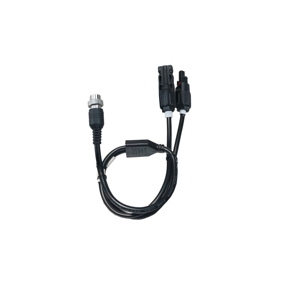 MC4 Cable To 5-Pin Aviation Male Solar Adapter for PECRON E600LFP~E2400LFP etc