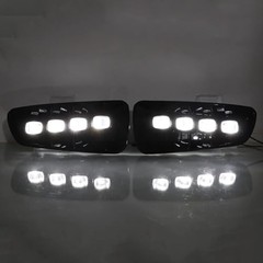 LED Fog Lights Assemblies Fit for Raptor SVT F150 2009-2014 DRL daytime