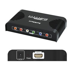 1080P HDMI to Component Converter HDMI to Ypbpr RGB Adapter with Digital Coaxial
