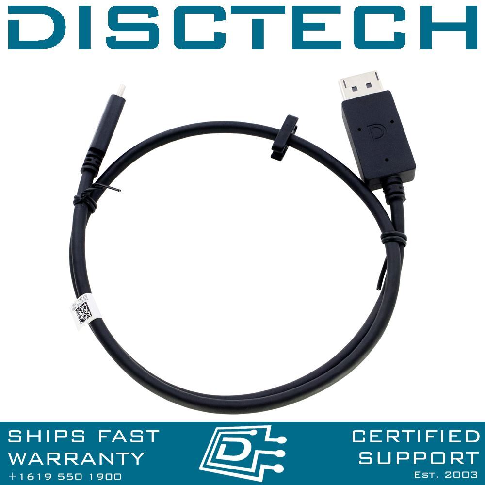 USB-C to Display Port Adapter Cable Dell CPKV5 N1NM8 50cm 0.67m / 26in Type-C