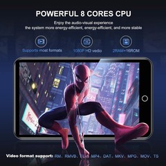 Portable 80GB MP3 Player with Bluetooth, Touch Screen & 40-Hour Battery