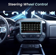 For 2014-2018 Chevy Silverado GMC Sierra Car Stereo Radio GPS Android 13 Carplay