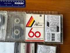Collection of audio cassettes Russia 1990s 15 pieces