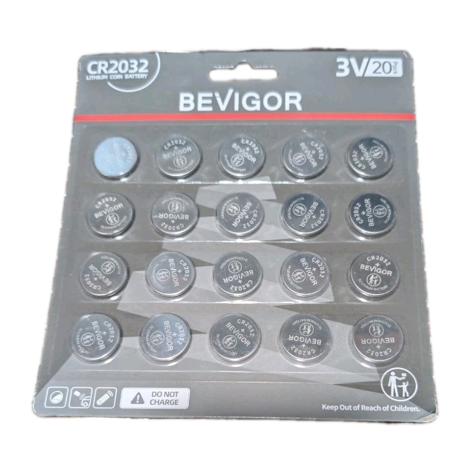 CR2032 Lithium 3V Battery 20 Pack Compatible with AirTag for Child Safety