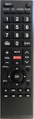 Effortless Control: Universal Replacement Remote for All Toshiba TVs, 5-Button