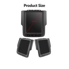 For Dodge Ram 1500 2500 3500 2013-2018 Android 14 Car Radio GPS CarPlay 2GB+32GB