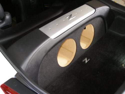 Sub Box for Nissan 350z 2-10″ Fits all years, coupe only, subwoofer box (Ver.1)