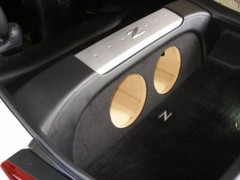 Sub Box for Nissan 350z 2-10″ Fits all years, coupe only, subwoofer box (Ver.1)