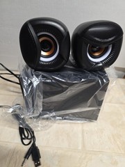 Wemeweme Computer Speakers, PC Speakers Subwoofer Desktop Laptop Monitor Gaming