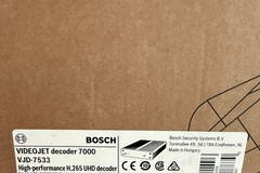 Bosch VIDEOJET decoder 7000 VJD-7533 1CH H.265 UHD IP/Network Decoder