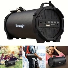 Loud Bluetooth Speaker Portable Wireless Boombox Aux Rechargeable Bass System