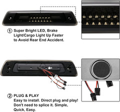 2009-14 F150 Raptor LED Third Brake Light–Compatible Replacement