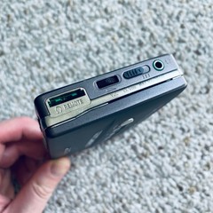 SONY WM-EX555 Walkman Cassette Player, Awesome Gun Gray ! Working !